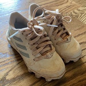 Adidas Toddler Tball cleats. Just need a Magic Eraser!